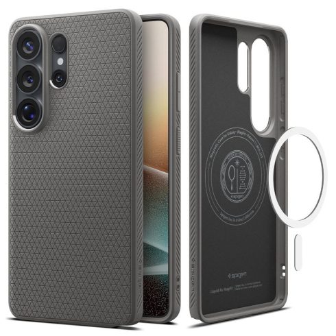 SPIGEN tok LIQUID AIR MAG kompatibilis a MagSafe-el SAMSUNG S26 Ultra márványszürke