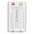   Powerbank Charmast W1202 PD3.0 3A 22,5W 10000 mAh with built-in cables USB C / Lightning white