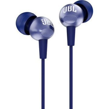 Vezetékes fülhallgató Jack 3,5 mm JBL C200Si kék