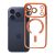 Case for iPhone 17 PRO Electro Mag Cover compatible with MagSafe orange