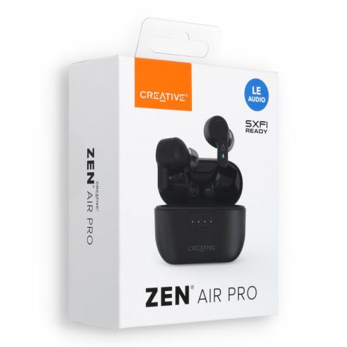 Vezeték nélküli Creative Zen Air Pro fülhallgató fekete