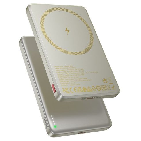 Powerbank compatible with MagSafe Hoco 5000 mAh QC PD 2A 20W Q26 orange