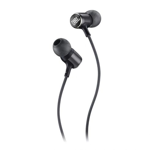 Vezetékes fülhallgató Jack 3,5 mm mikrofonnal JBL T50HI 360 fekete