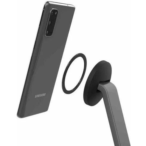 Mophie 15W vezeték nélküli töltő, amely kompatibilis a MagSafe Snap+ fekete színnel