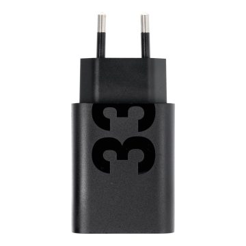 MOTOROLA eredeti töltő USB A 33W MC339 fekete ömlesztett