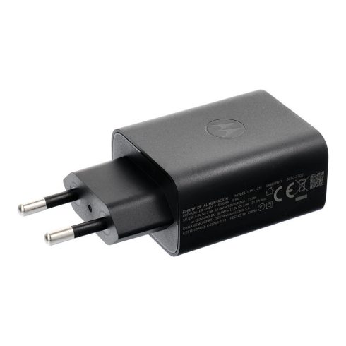 MOTOROLA eredeti töltő USB A 33W MC339 fekete ömlesztett
