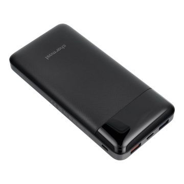   Powerbank Charmast W2089 PD3.0 3A 22,5W 20000 mAh with built-in cables USB A / USB C / Lightning / Micro USB black