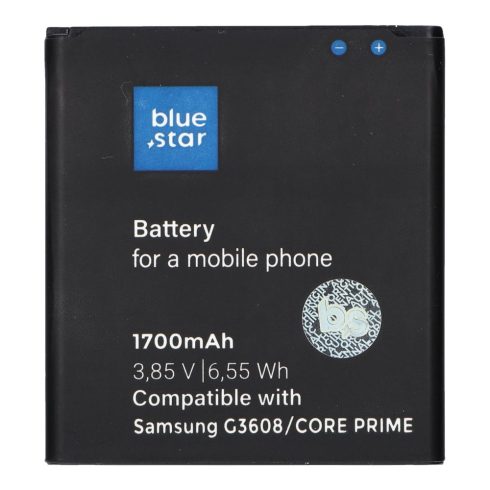 Samsung Core Prime G3606 G3608 G3609 1700 mAh Blue Star Premium akkumulátor