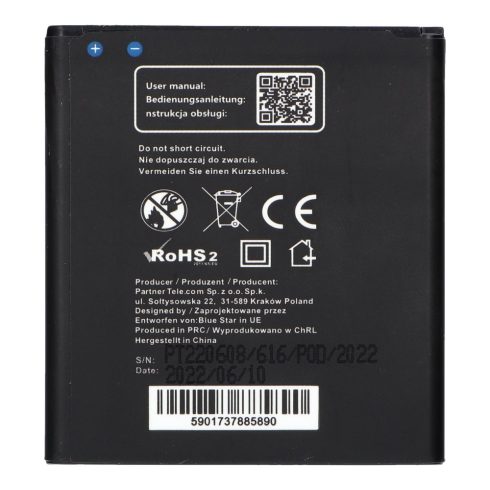 Samsung Core Prime G3606 G3608 G3609 1700 mAh Blue Star Premium akkumulátor