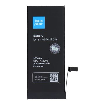 Akkumulátor iPhone 7 1960 mAh Blue Star HQ készülékhez