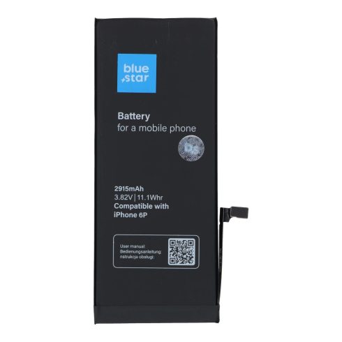 Akkumulátor iPhone 6 PLUS 2915 mAh Blue Star HQ készülékhez