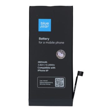   Akkumulátor iPhone 8 PLUS 2691 mAh Blue Star HQ készülékhez
