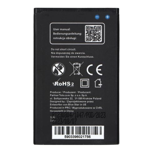 Nokia 3310 (2017) / 230 / 225 1200 mAh Blue Star akkumulátor