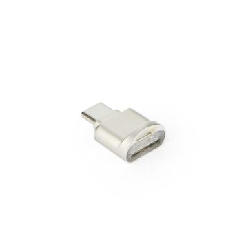 MicroSD kártyaolvasó C típusú ezüsthöz