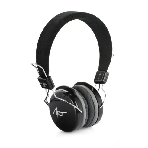 Vezetékes fejhallgató Jack 3,5 mm Art AP-60MD fekete