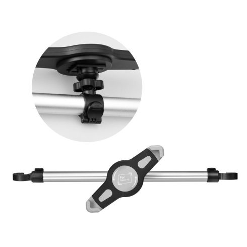 Autós tartó két fejtámlához (tabletták 7"-11") ezüst