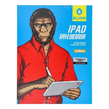 5D Mr. Monkey Glass – átlátszó iPad Pro 10.5 (erős HD)