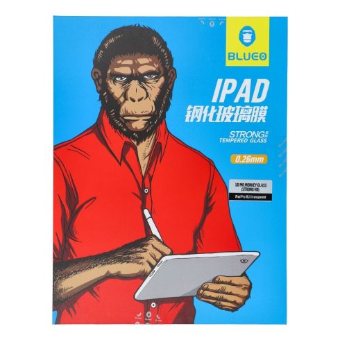 5D Mr. Monkey Glass – átlátszó iPad Pro 10.5 (erős HD)