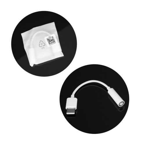 HUAWEI original adapter AUX Type C (male) to Jack 3,5 mm (female) CM20 white bulk