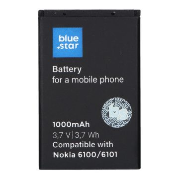   Battery for Nokia 6101 / 6100 / 6300 1000 mAh Blue Star Premium