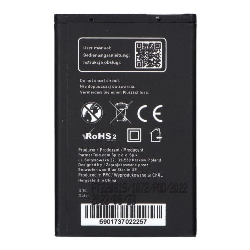 Battery for Nokia 6101 / 6100 / 6300 1000 mAh Blue Star Premium