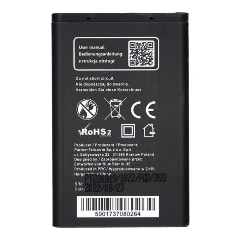 Battery for Nokia 3100 / 3650 / 6230 / 3110 Classic 1200 mAh Blue Star Premium