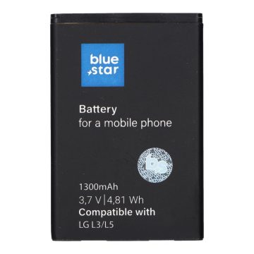   LG L3 / L5 / P970 Optimus Black / P690 Optimus Net 1300 mAh Blue Star Premium akkumulátor