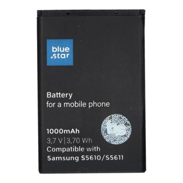   Samsung S5610 / S5611 / L700 / S3650 / S5620 / B3410 / S5260 1000 mAh Blue Star Premium akkumulátor