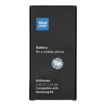 Samsung S5 3000 mAh Blue Star Premium akkumulátor