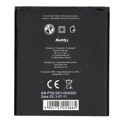 Battery for Samsung S7710 Galaxy Xcover 2 1500 mAh Blue Star