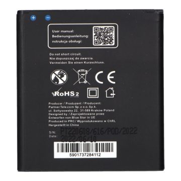   Samsung Core Prime G3606 G3608 G3609 2800 mAh Blue Star Premium akkumulátor