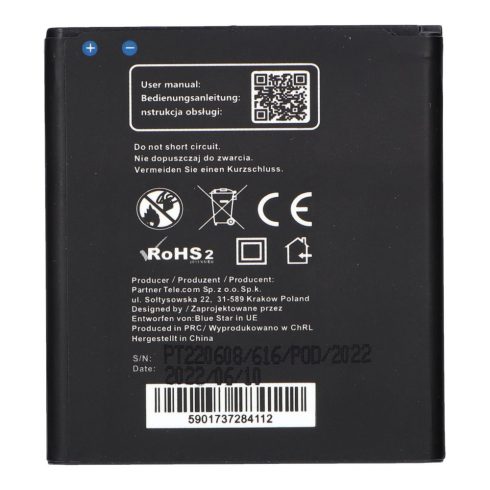 Samsung Core Prime G3606 G3608 G3609 2800 mAh Blue Star Premium akkumulátor