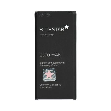   Samsung S5 Mini G800F 2500 mAh Blue Star Premium akkumulátor