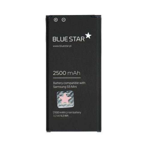 Samsung S5 Mini G800F 2500 mAh Blue Star Premium akkumulátor