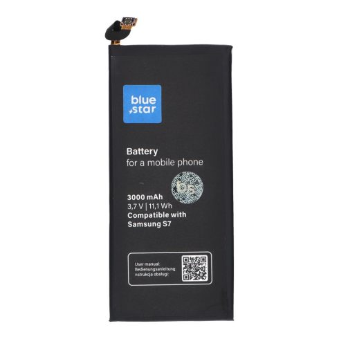 Samsung S7 3000 mAh Blue Star Premium akkumulátor