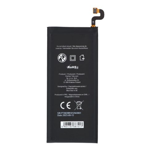 Battery for Samsung S7 Edge 3600 mAh Blue Star Premium