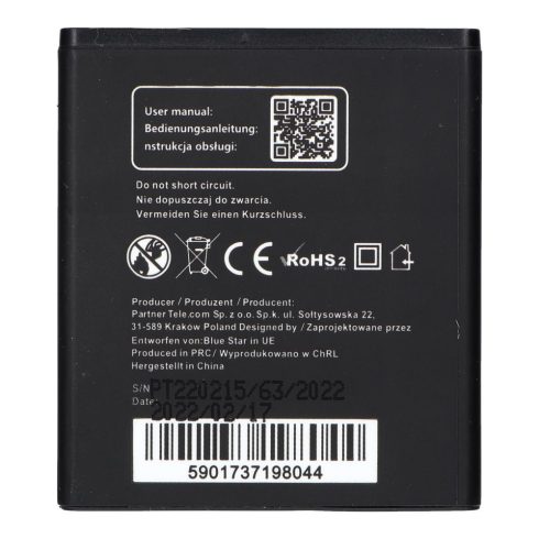 Huawei Y3 / Y300 / Y500 / W1 1600 mAh Blue Star akkumulátor
