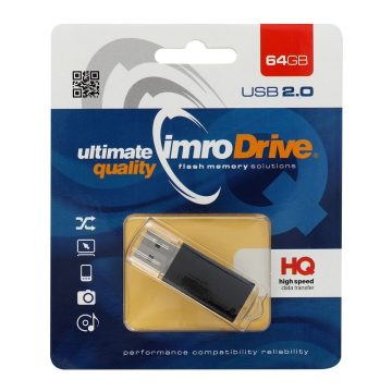 IMRO pendrive FEKETE 64GB USB2.0