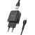 Telefontöltő Hoco USB A 2A 10W + USB A kábel Lightning N2 fekete