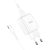Telefontöltő Hoco USB A 2A 10W + kábel USB A - USB C N2 fehér