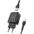 Telefontöltő Hoco USB A 2A 10W + kábel USB A - USB C N2 fekete
