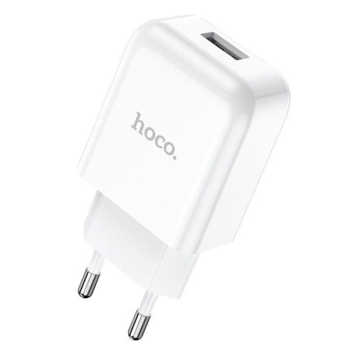 Telefon töltő Hoco USB A 2A 10W N2 fehér
