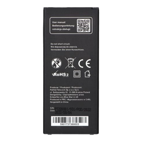 Battery for Samsung A3 2016 2300 mAh Blue Star