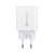 FORCELL F-ENERGY TFK-TC-20WPD utazási töltő C típusú + C típusú kábel Lightning PD QC4.0 3A 20W fehér