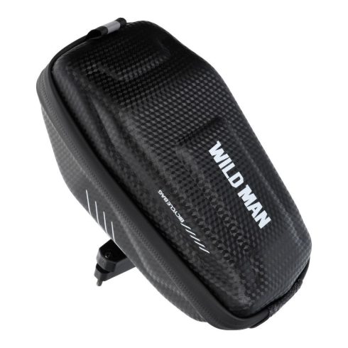 WILDMAN utazótáska kerékpár nyereg alatt cipzárral E7S 0,8L fekete