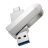 Pendrive 128GB USB 3.0 (USB A + USB C) Hoco UD10 silver