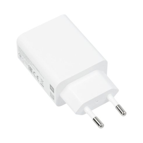 XIAOMI eredeti töltő USB A QC3.0 3A 22,5W MDY-11-EP fehér ömlesztett