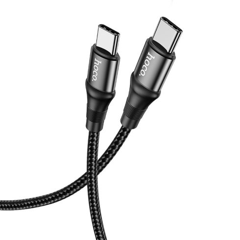 USB C kábel USB C Hoco PD 5A 100W 1 m X50 fekete