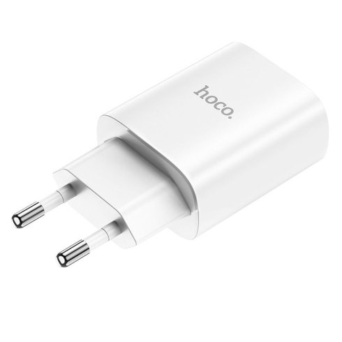 Telefon töltő Hoco USB C PD 20W N14 fehér