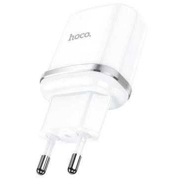 Telefon töltő Hoco USB A QC3.0 3A 18W N3 fehér